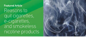 Figure from article: Reasons to quit cigarettes,...